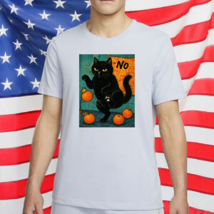No Kings In America Black Cat Shirt, Cat Against Kings, No Kings Shirt