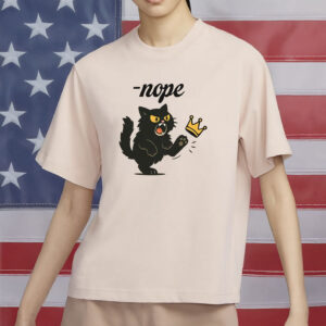 No Kings In America Black Cat Shirt