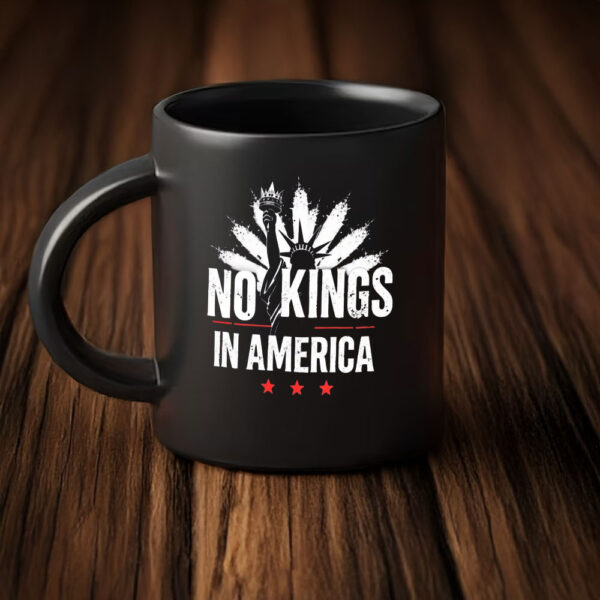 No Kings In America Ceramic Mug