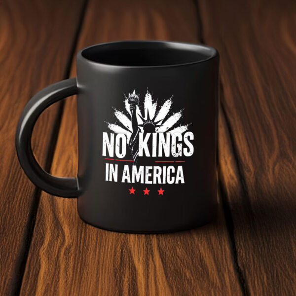 No Kings In America Ceramic Mug