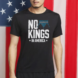 No Kings In America Shirt, Anti Authoritarian Distressed Vintage Shirt