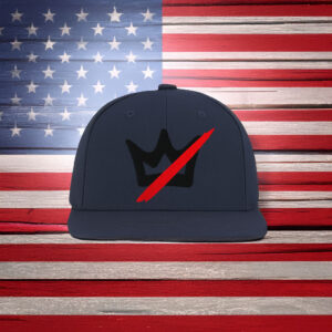 No Kings Minimalist Embroidered Hat - Anti Royalty Crown Protest Cap, Political Statement Hat