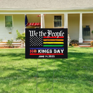 No Kings No Dictators No Oligarchs Sign, No Kings Day Yard Sign