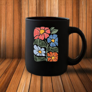 No Kings, No Fascists, No Tyrants, No Nazis, Floral Protest Mug