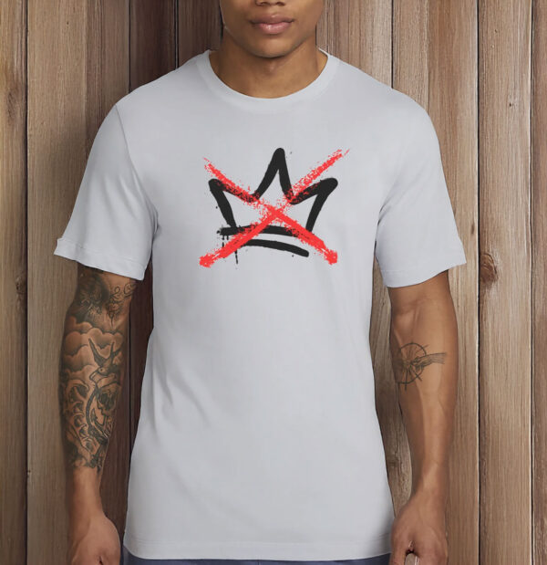 No Kings Shirt – Anti-Crown Protest Tee, Anti-Fascism Anti-Tyranny Graphic T-Shirt