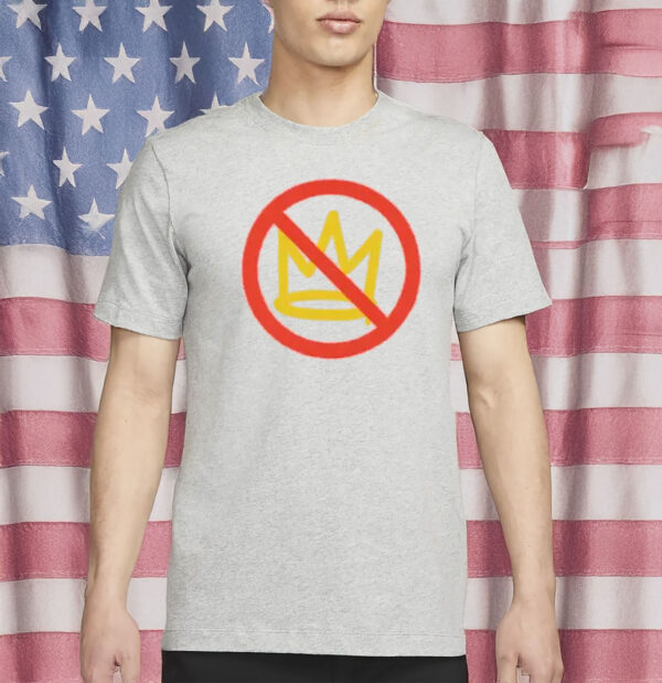 No Kings Shirt – Anti-Crown Protest Tee, Political No Kings in America T-Shirt