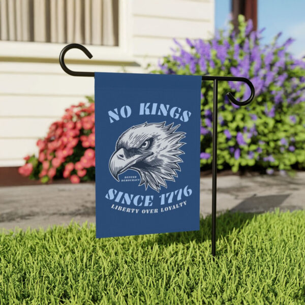 No Kings Since 1776, Anti-Trump House and Garden Flag
