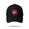 No Kings Symbol Embroidered Hat, Minimalist Political Statement Hat