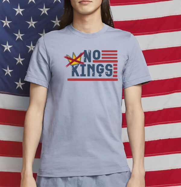 No Kings T-Shirt – Anti-Trump Democracy Shirt - Image 3