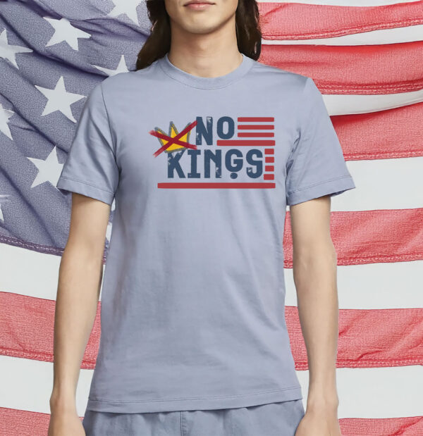 No Kings T-Shirt – Anti-Trump Democracy Shirt - Image 2