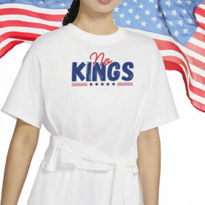 No Kings Unisex Tee – Patriotic Freedom Shirt