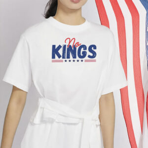 No Kings Unisex Tee – Patriotic Freedom Shirt