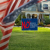 No Kings Yard Sign, Anti Trump, Anti Fascists Yard Sign