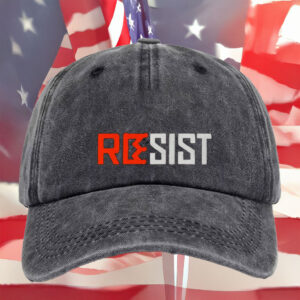 No Kings in America, Anti-MAGA, Anti-Trump Protest Cap, RESIST Embroidered Hat