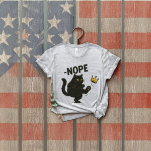 No Kings in America Black Cat Shirt