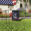 No Kings in America Garden Flag – Anti-Trump Fascism Protest Flag