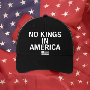 No Kings in America Hat – Minimalist Patriotic Anti-Monarchy Cap