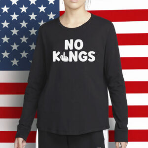 No Kings in America, No Kings Middle Finger Shirt