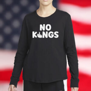 No Kings in America, No Kings Middle Finger Shirt