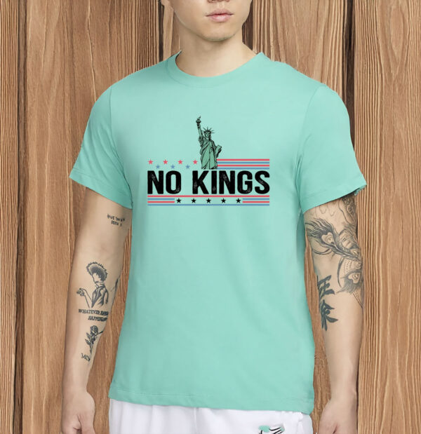 No Kings in America Shirt – Anti-Trump Patriotic Protest Tee, Social Justice Liberty Shirt