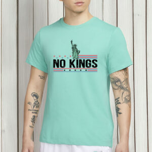 No Kings in America Shirt – Anti-Trump Patriotic Protest Tee, Social Justice Liberty Shirt