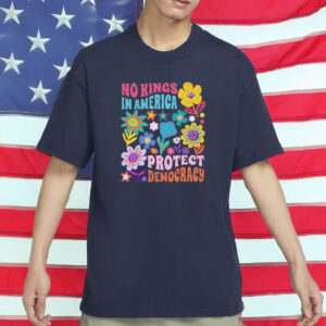 No Kings in America Shirt – Pro-Democracy Political Statement T-Shirt