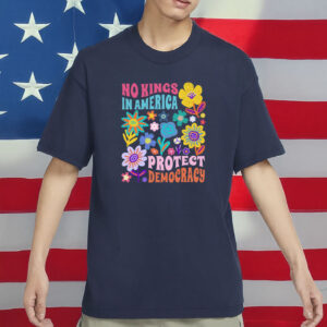 No Kings in America Shirt – Pro-Democracy Political Statement T-Shirt