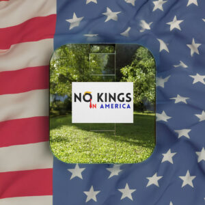 Political Rally Sign No Kings Day June 14, 2025, No Kings Rally Protest Yard Sign