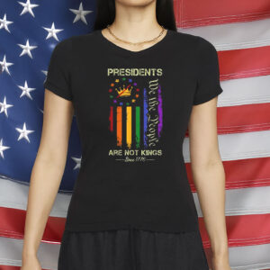 Presidents Are Not Kings Shirt – Democracy Has No Kings Tee, Anti-Trump Pride Protest Shirt