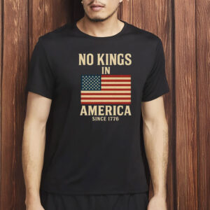 Pro-Democracy Political Protest Shirt Since 1776, No Kings in America Shirt