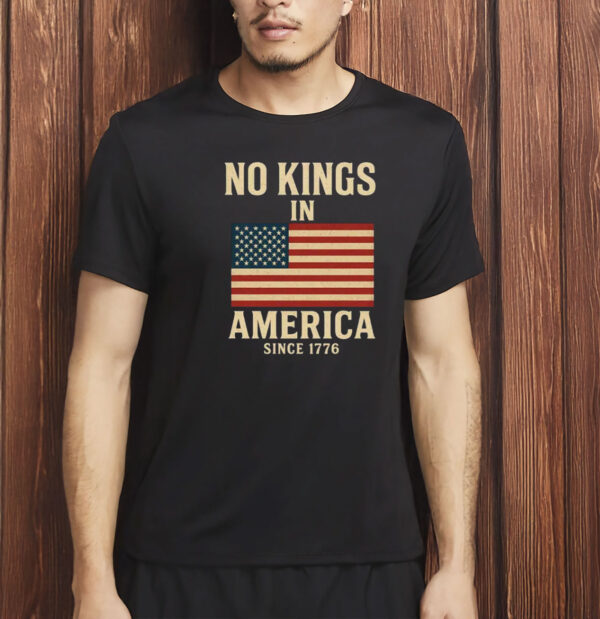 Pro-Democracy Political Protest Shirt Since 1776, No Kings in America Shirt