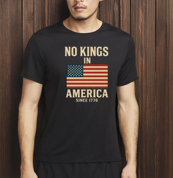 Pro-Democracy Political Protest Shirt Since 1776, No Kings in America Shirt