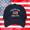 Pro-Democracy Statement Cap, Rejecting Kings Since 1776 Embroidered Hat