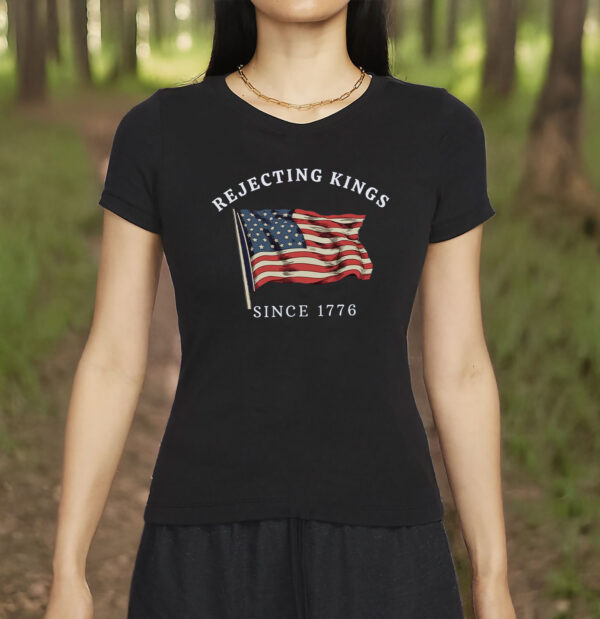 Pro Democracy Tee, No King In America Shirt