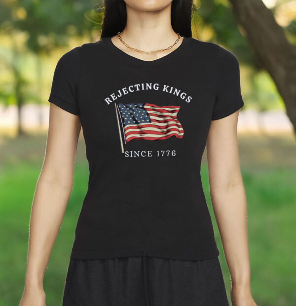 Pro Democracy Tee, No King In America Shirt