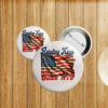 Rejecting Kings Pin Buttons, Since 1776 Protest Pin