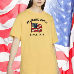 Rejecting Kings Shirt, No Kings in America Crewneck Shirt