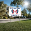 Rejecting Kings Since 1776 Protest Yard Sign, Freedom, Liberty, Self Governance, Anti Trump Yard Sign
