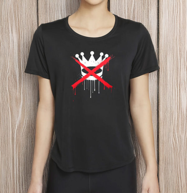 Resist Tyranny Tee, No Kings No Crown Protest T-Shirt