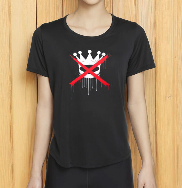 Resist Tyranny Tee, No Kings No Crown Protest T-Shirt