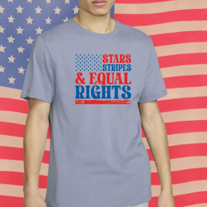 Stars Stripes And Equal Rights Shirt,Retro 4th Of July T-shirt