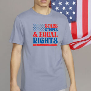 Stars Stripes And Equal Rights Shirt,Retro 4th Of July T-shirt