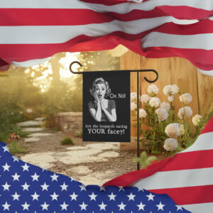 Subtle anti Trump house flag funny political protest house flag