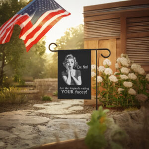 Subtle anti Trump house flag funny political protest house flag