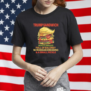 Trump Sandwich, Funny Trump Full Of Baloney T-Shirt