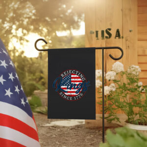 Vintage American Patriotic, Rejecting Kings Since 1776 Flag