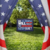 congress cowards protest yard sign, pro democracy resistance sign