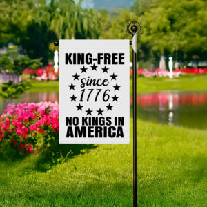 king-free since 1776 flag