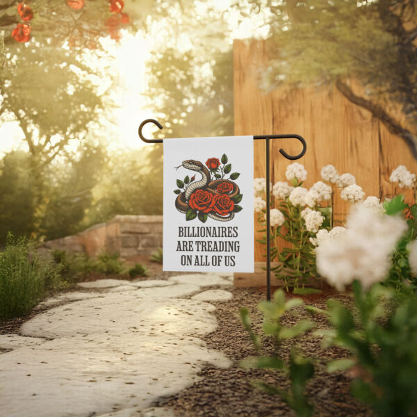 no kings in america garden flag – defend democracy house flag