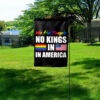 no kings in america pride flag – we the people anti trump protest garden flag